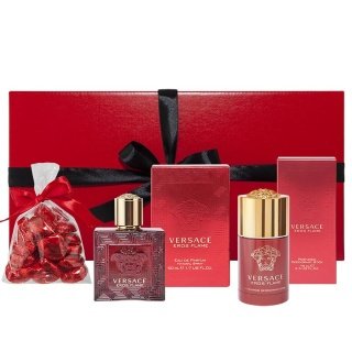 Versace Eros Flame 3Pc Gift Set