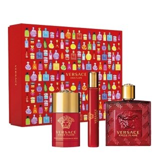 Versace Eros Flame 3Pcs Gift Set