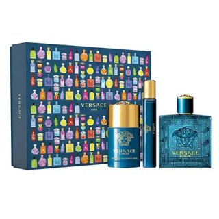 Versace Eros Gift Set 3-Pc (M)