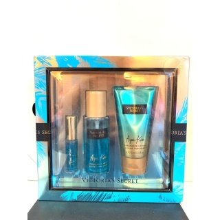 Victoria’s Secret Aqua Kiss Gift Set (3Pcs)
