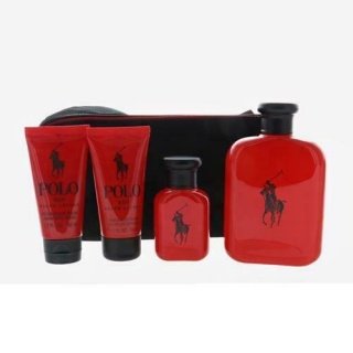 Polo Red EDT 125ML Gift Set (5Pcs)